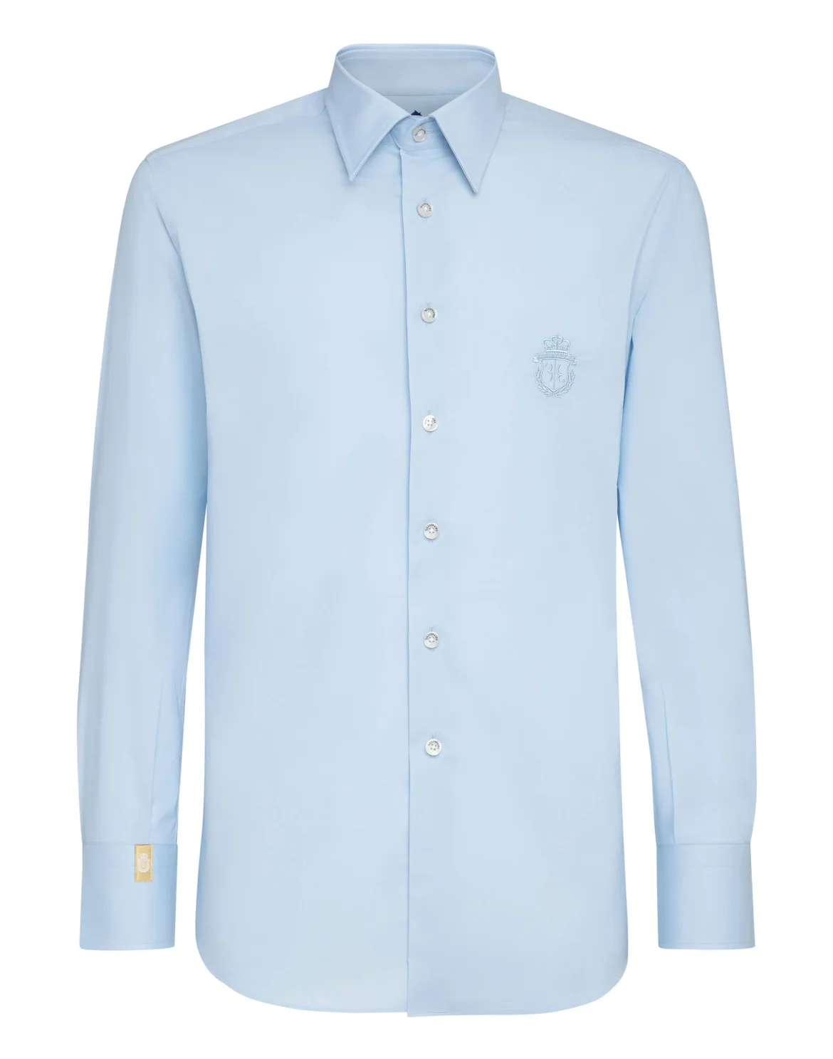 Shirt Silver Cut LS Milano/Multi Crest, цвет: Синий