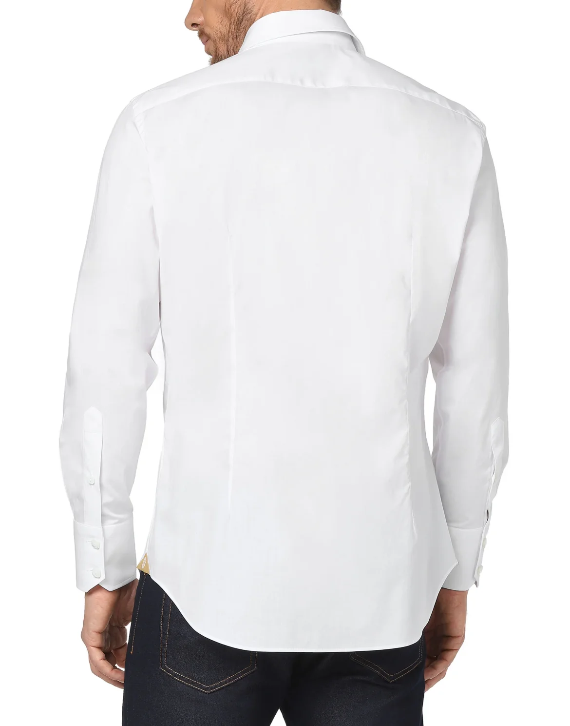 Shirt Silver Cut LS Milano/Watch Crest, цвет: Белый