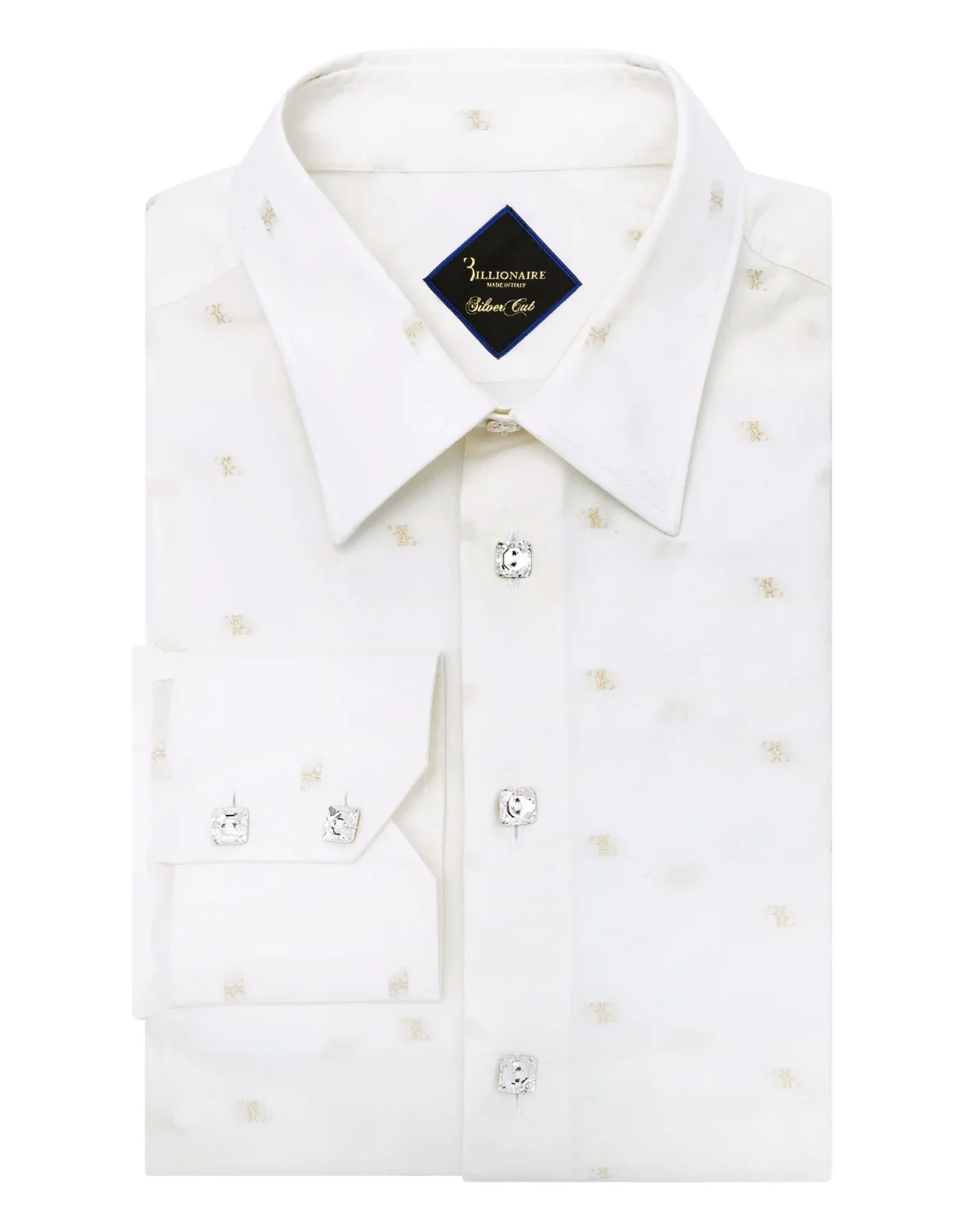 Shirt Silver Cut LS Milano/Watch Double B, цвет: Белый