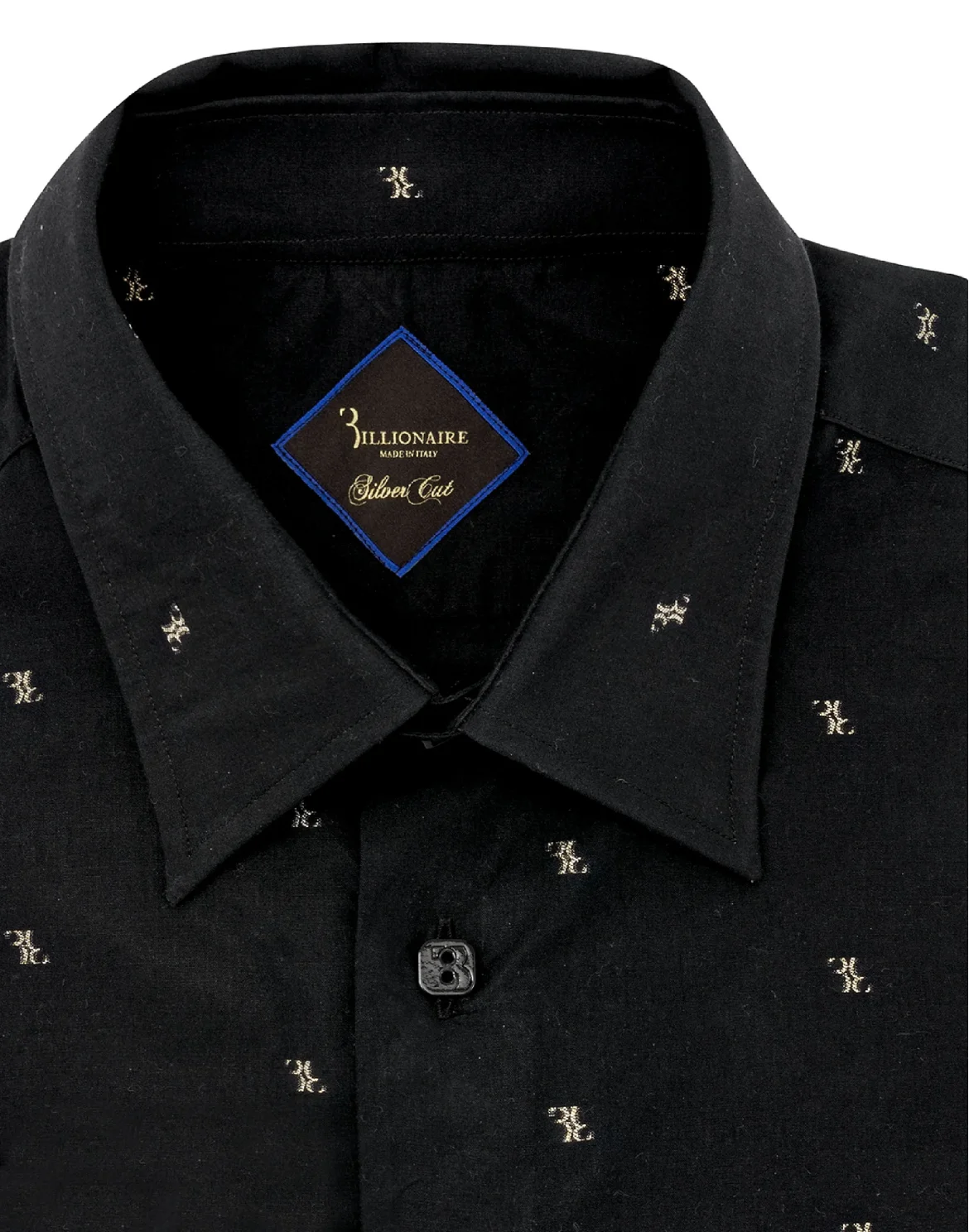 Shirt Silver Cut LS Milano/Watch Double B, цвет: Черный