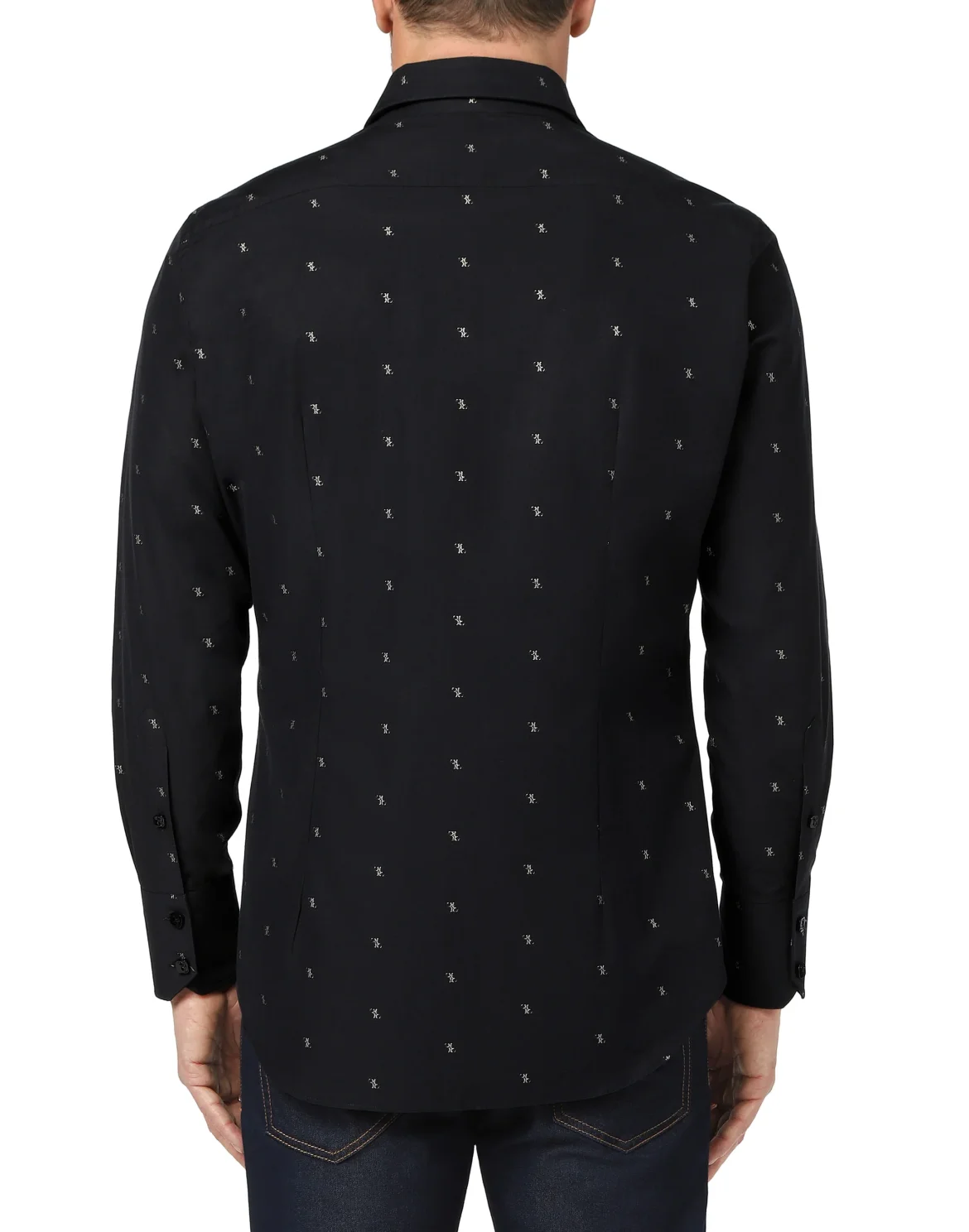 Shirt Silver Cut LS Milano/Watch Double B, цвет: Черный