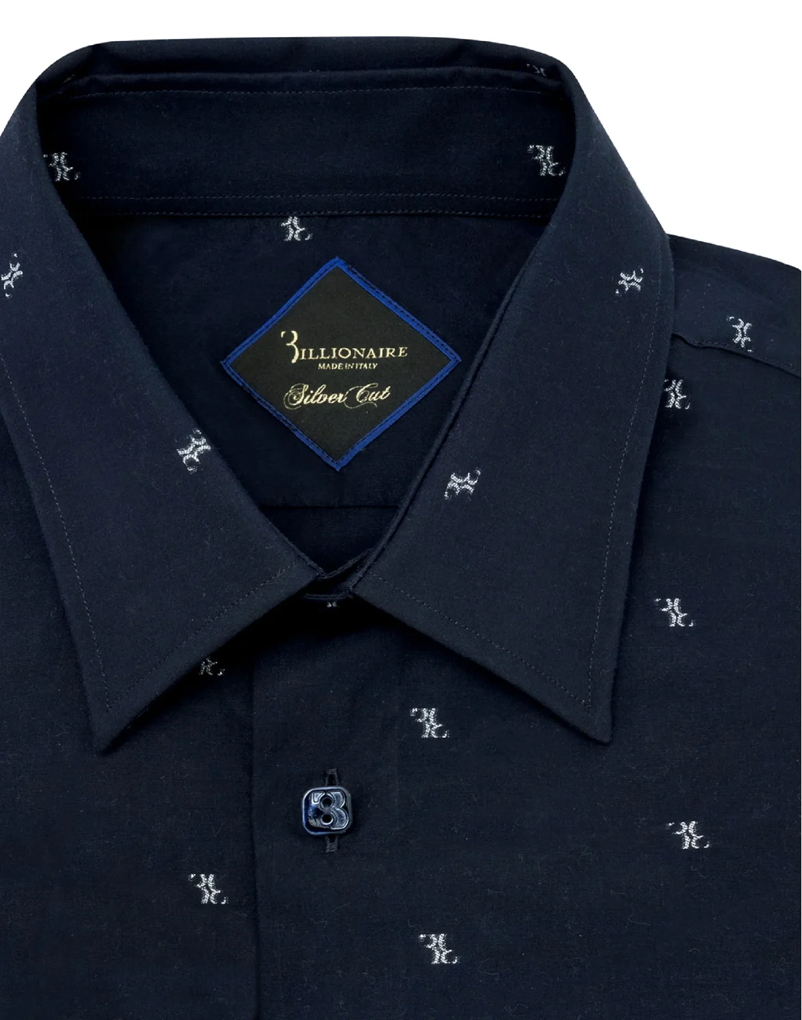 Shirt Silver Cut LS Milano/Watch Double B, цвет: Синий