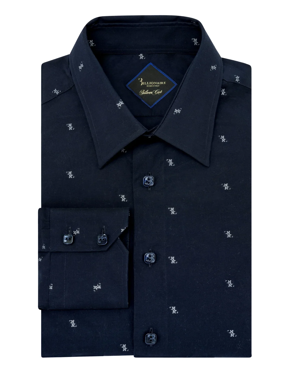 Shirt Silver Cut LS Milano/Watch Double B, цвет: Синий