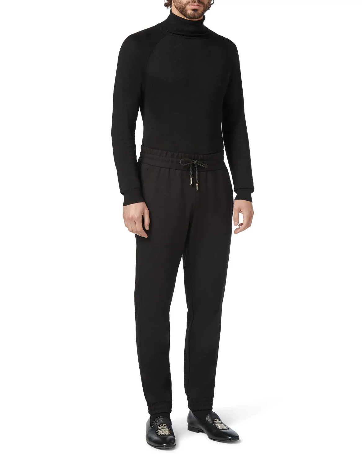 Slim Trousers Statement, цвет: Черный