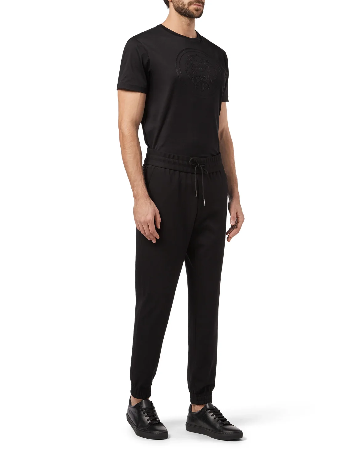 Slim Trousers Statement, цвет: Черный