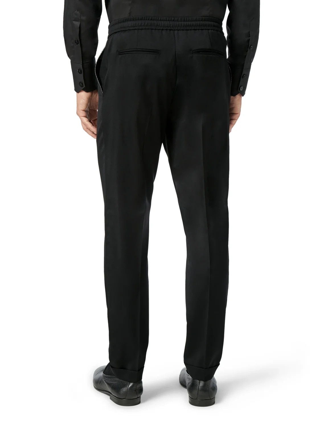 Slim Trousers Luxury, цвет: Черный