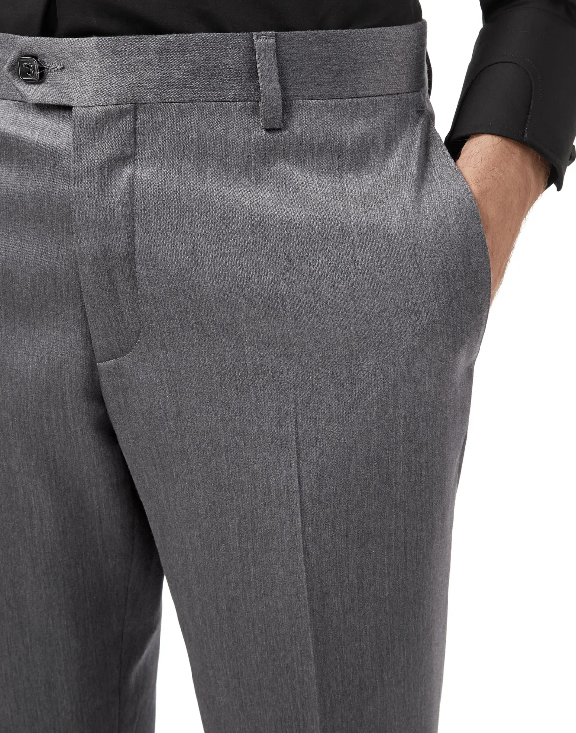 Slim Trousers Crest, цвет: Серый