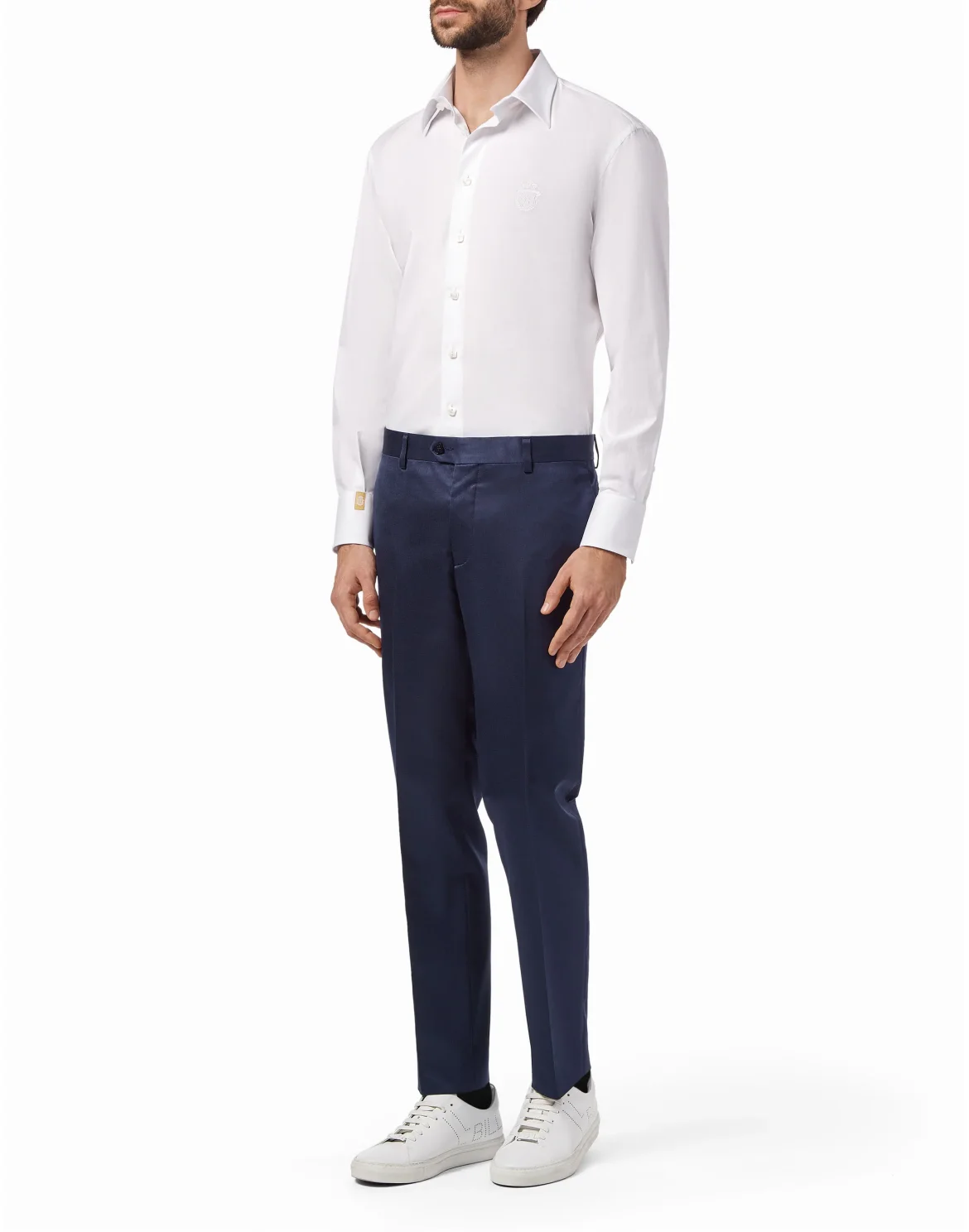 Slim Trousers Crest, цвет: Синий