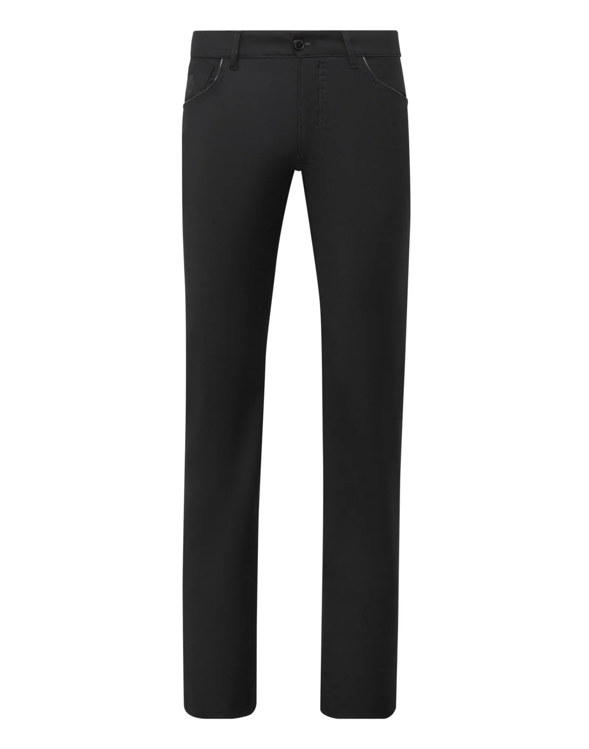 Long Trousers Regular Fit Crest, цвет: Черный