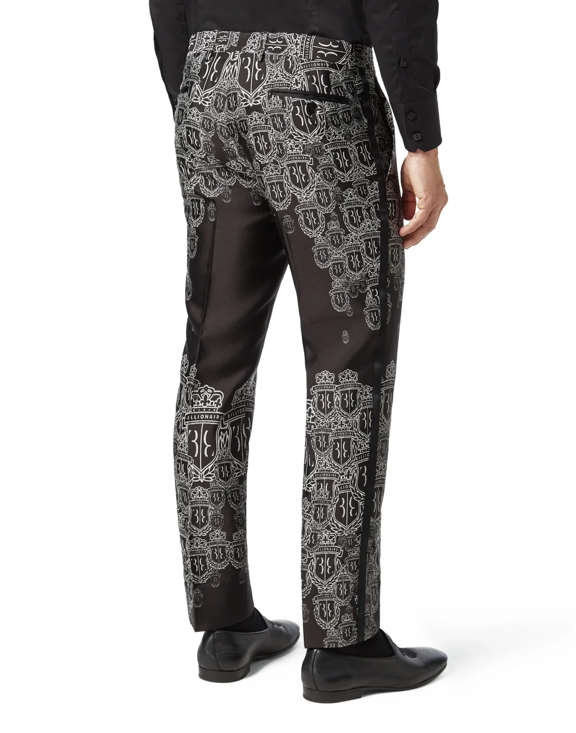 Slim Trousers Crest, цвет: Черный