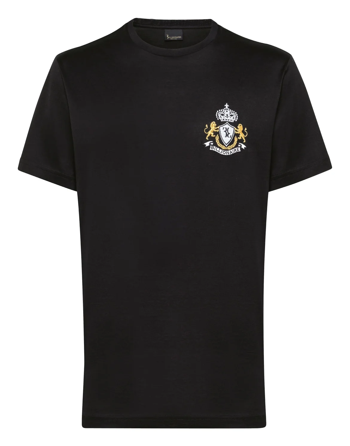 T-shirt Round Neck SS Double Lion, цвет: Черный