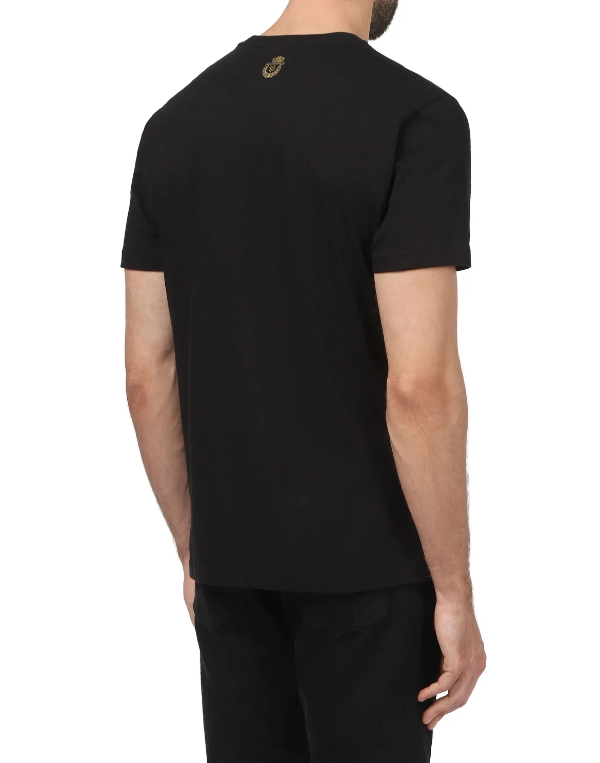 T-shirt Round Neck SS Crest, цвет: Черный