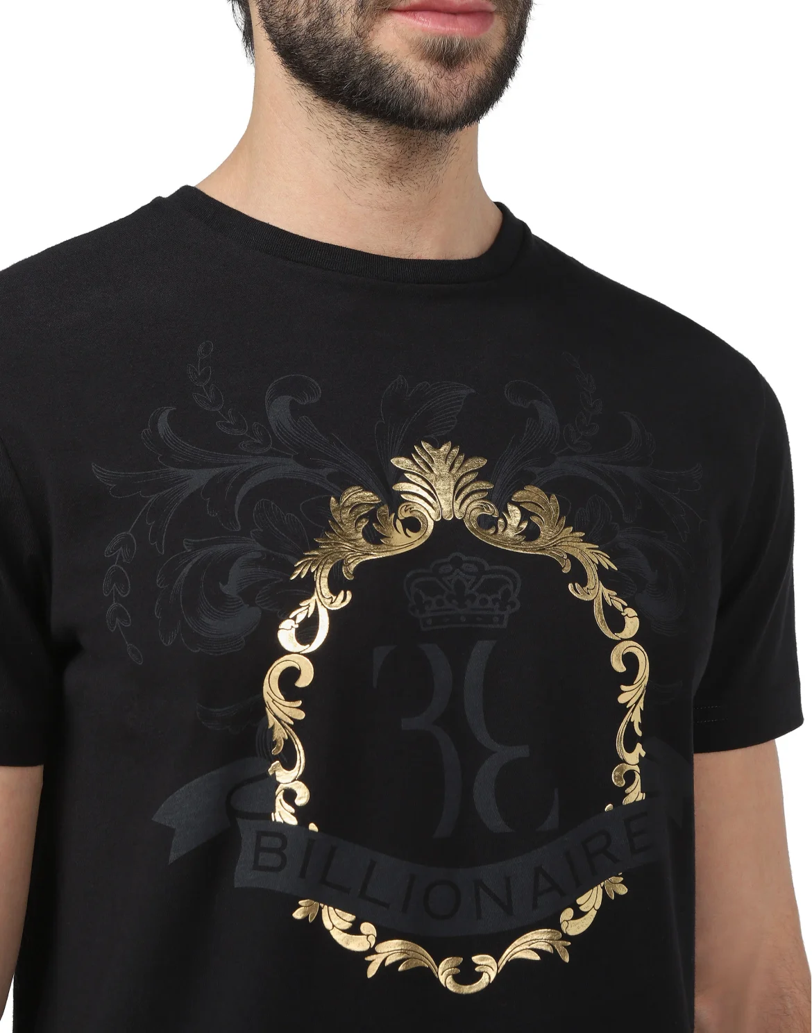 T-shirt Round Neck SS, цвет: Черный