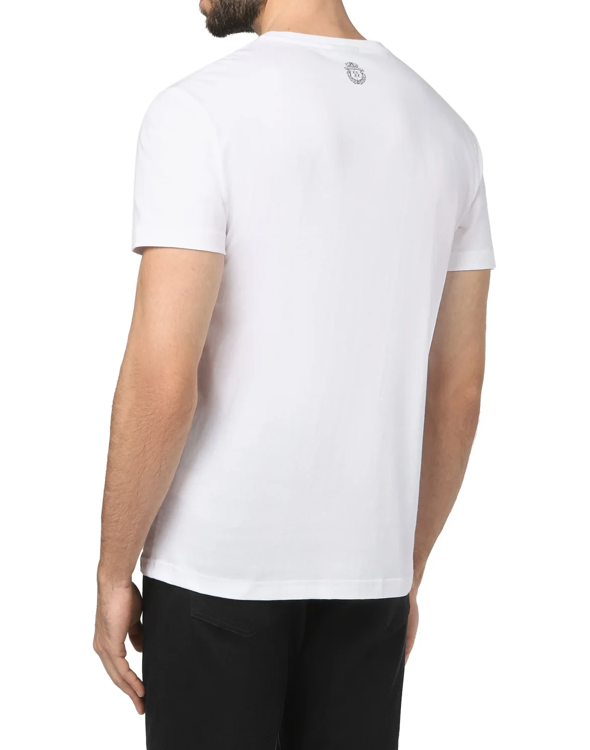 T-shirt Round Neck SS Crest, цвет: Белый