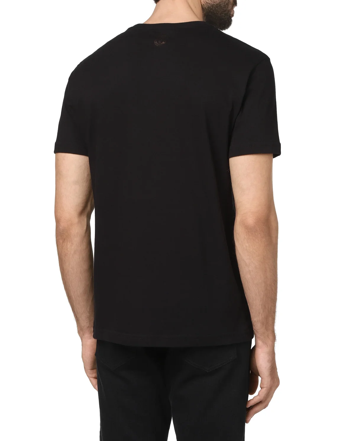 T-shirt Round Neck SS Crest, цвет: Черный