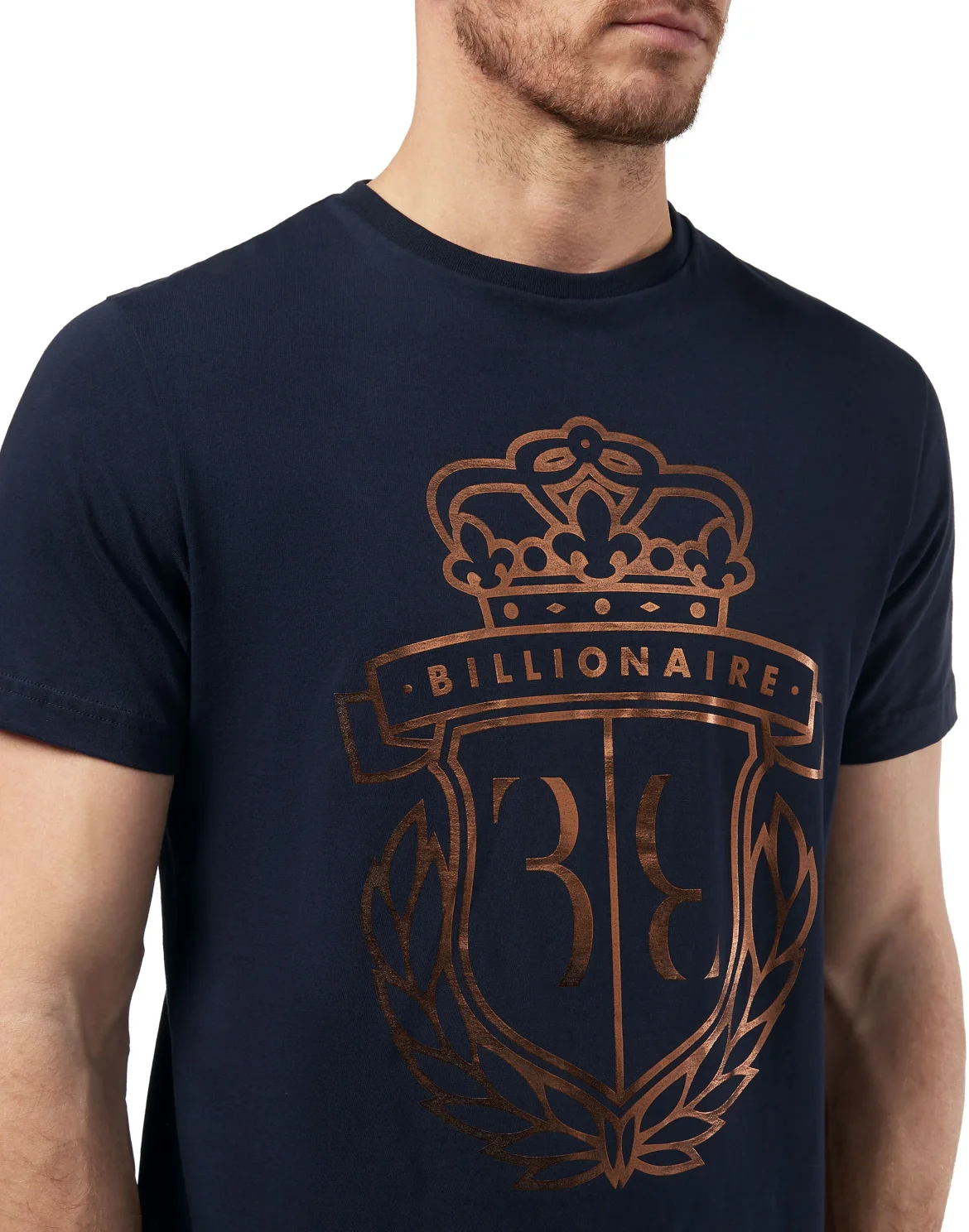 T-shirt Round Neck SS Crest, цвет: Синий