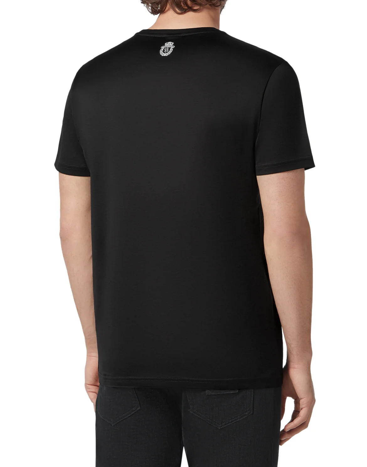 T-shirt Round Neck SS Crest, цвет: Черный