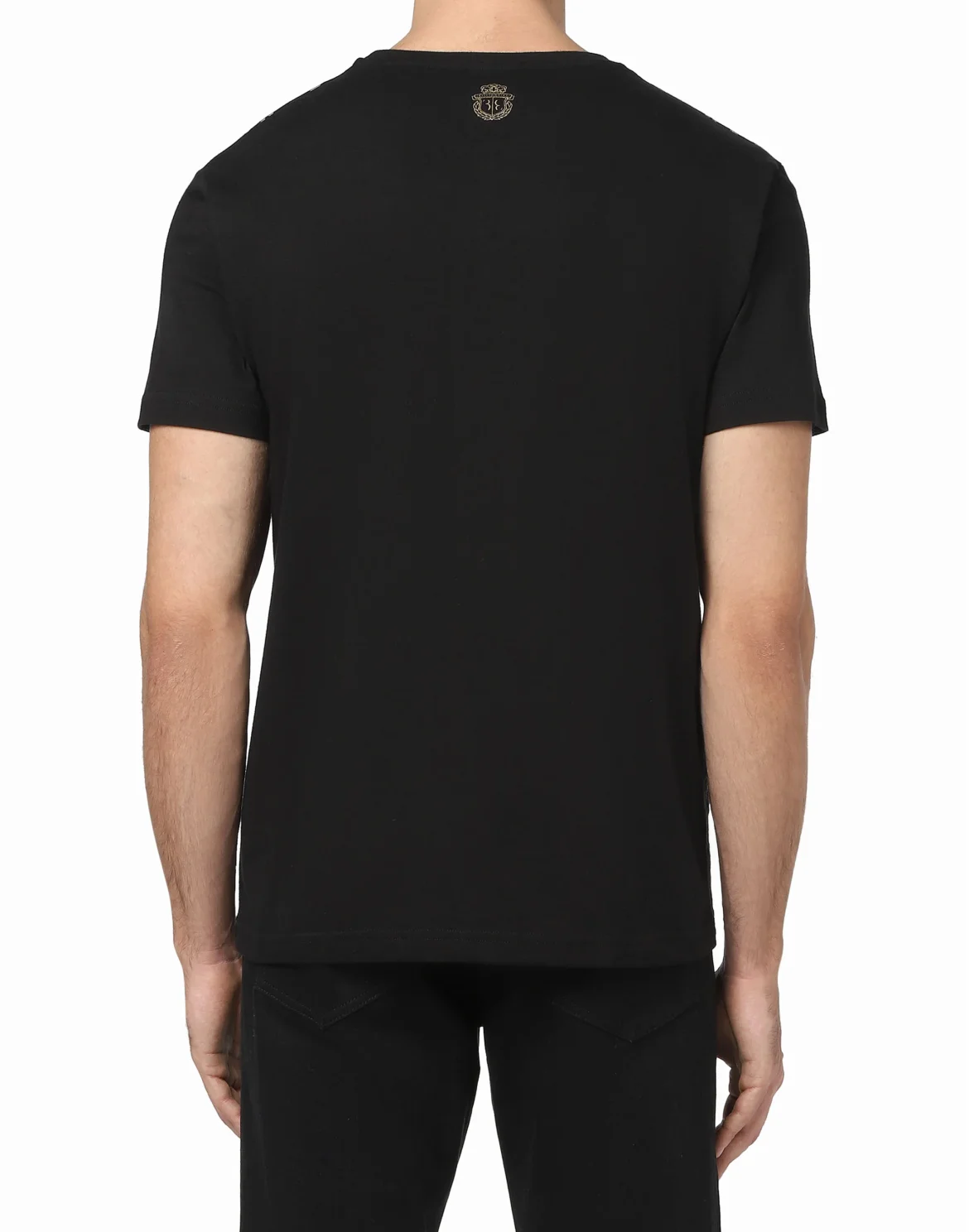 T-shirt Round Neck SS Statement, цвет: Черный