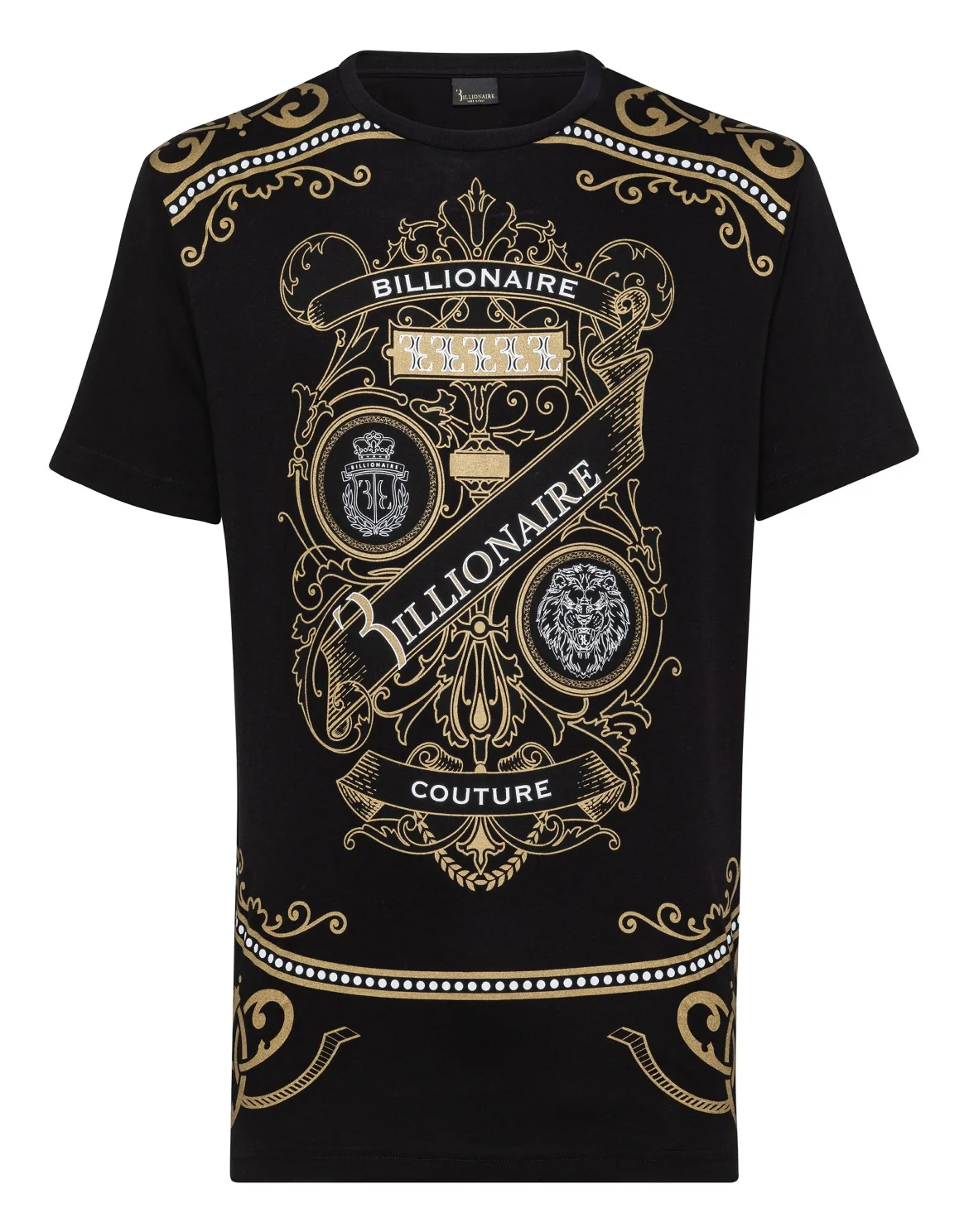 T-shirt Round Neck SS Statement, цвет: Черный