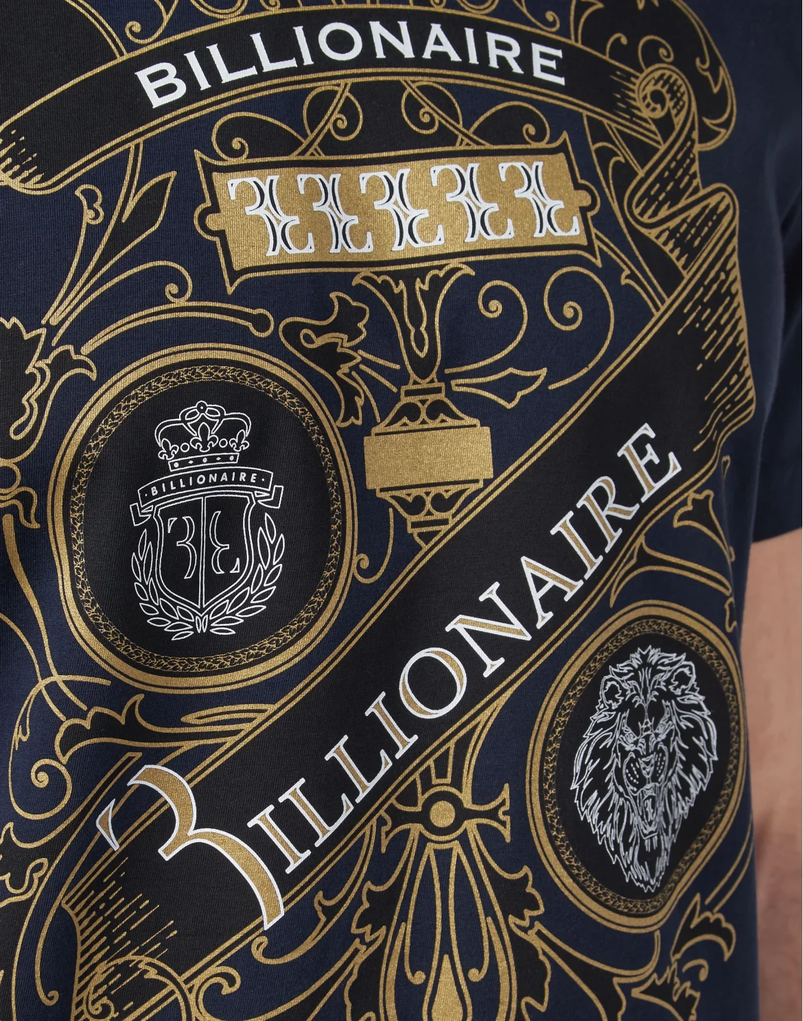 T-shirt Round Neck SS Statement, цвет: Синий