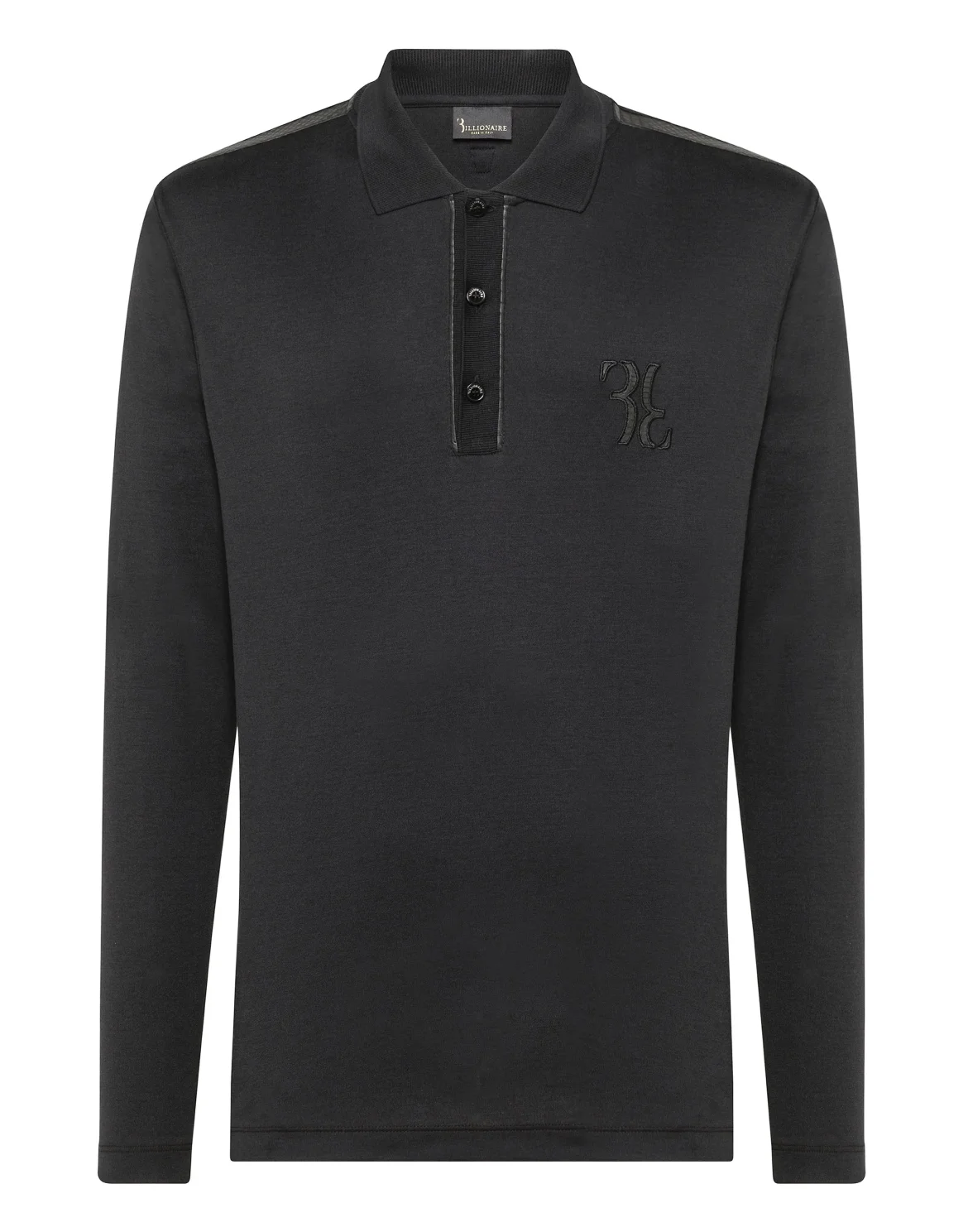Polo shirt LS Double B, цвет: Черный