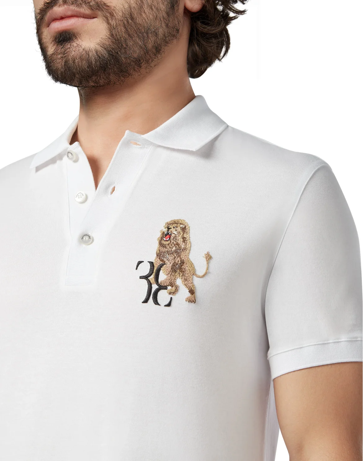 Polo shirt SS Lion, цвет: Белый