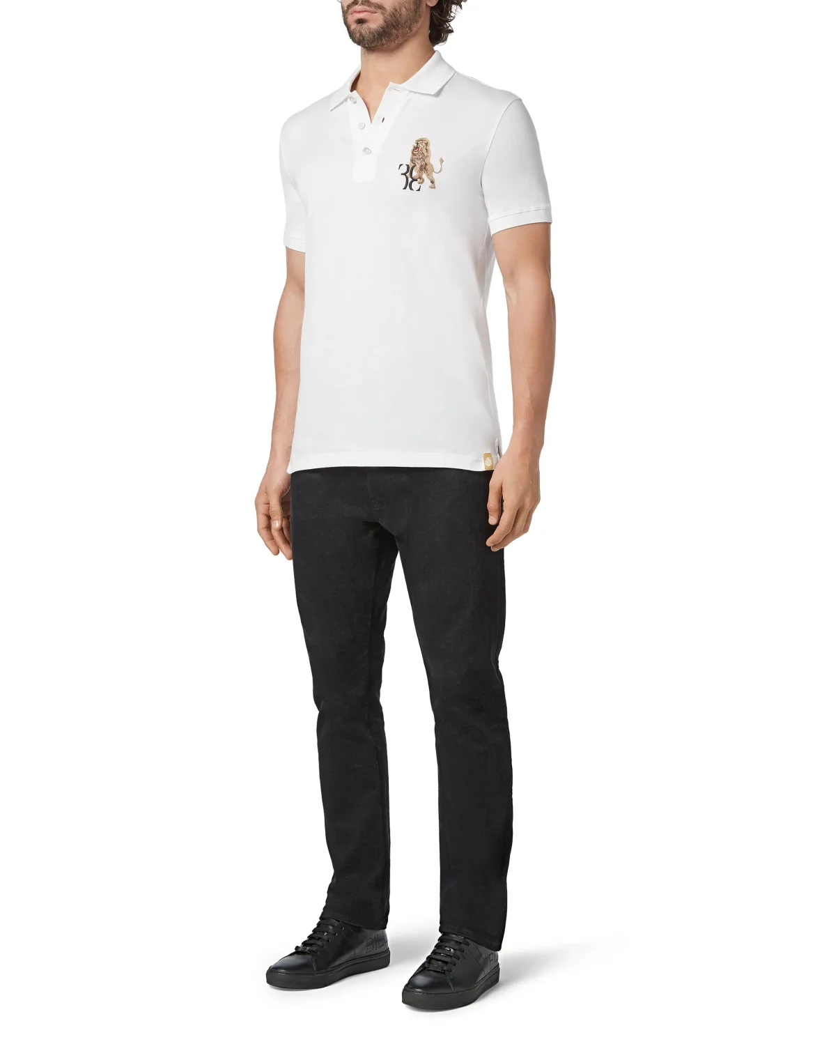 Polo shirt SS Lion, цвет: Белый