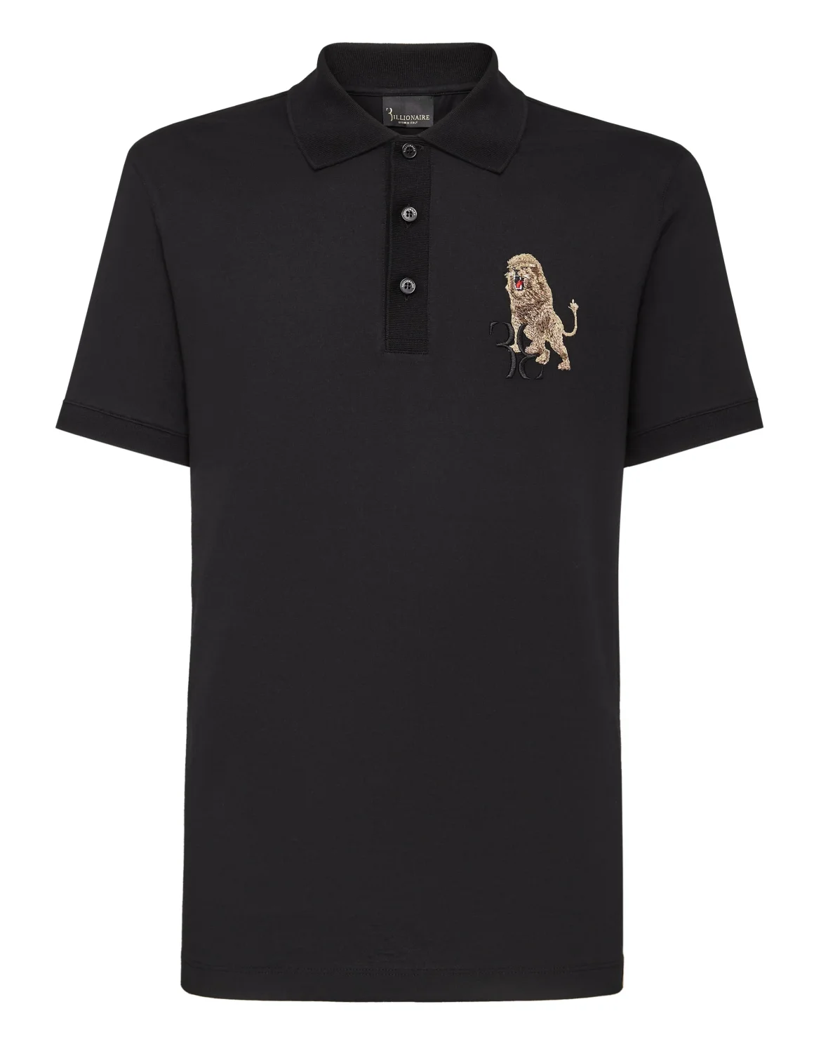 Polo shirt SS Lion, цвет: Черный