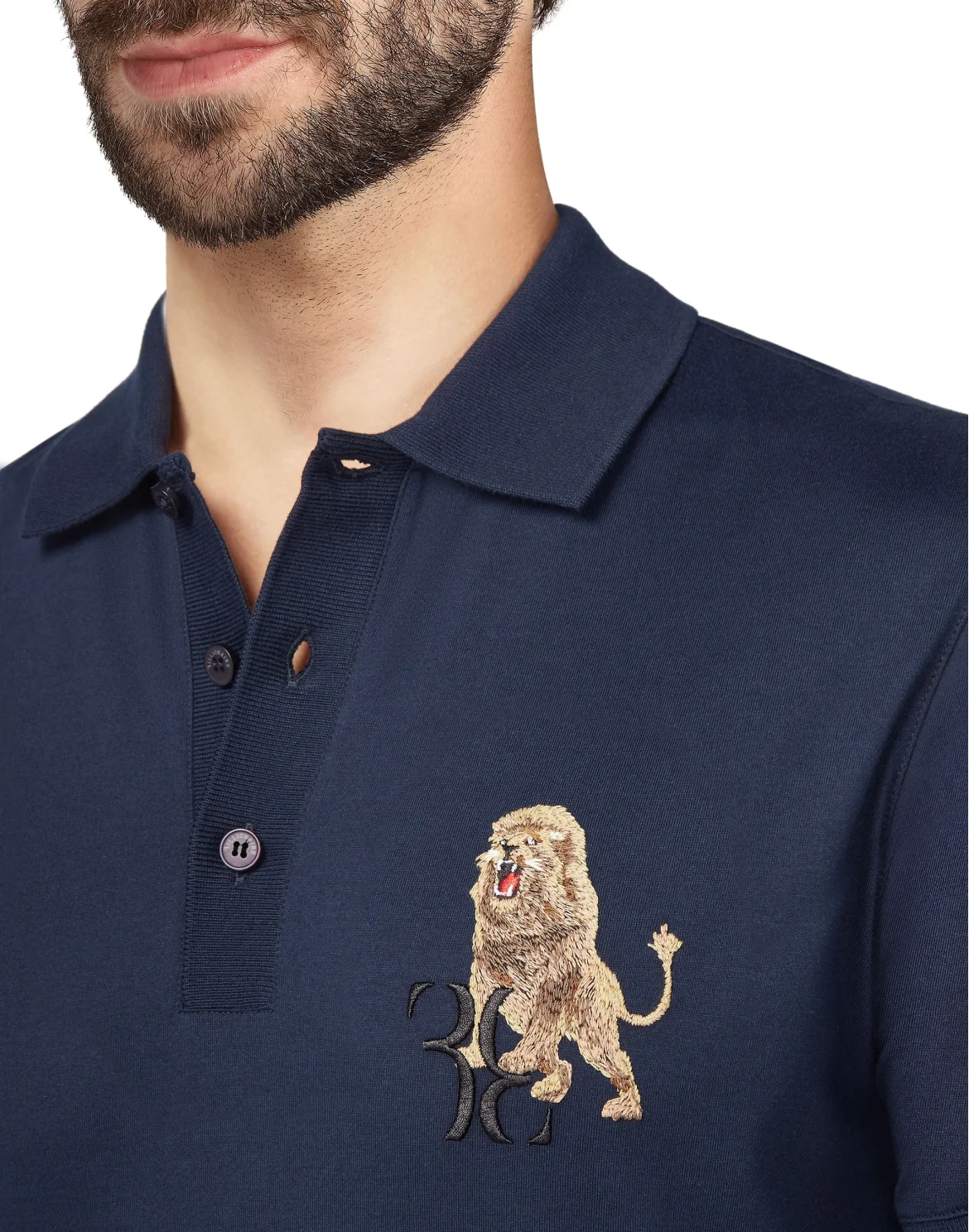 Polo shirt SS Lion, цвет: Синий
