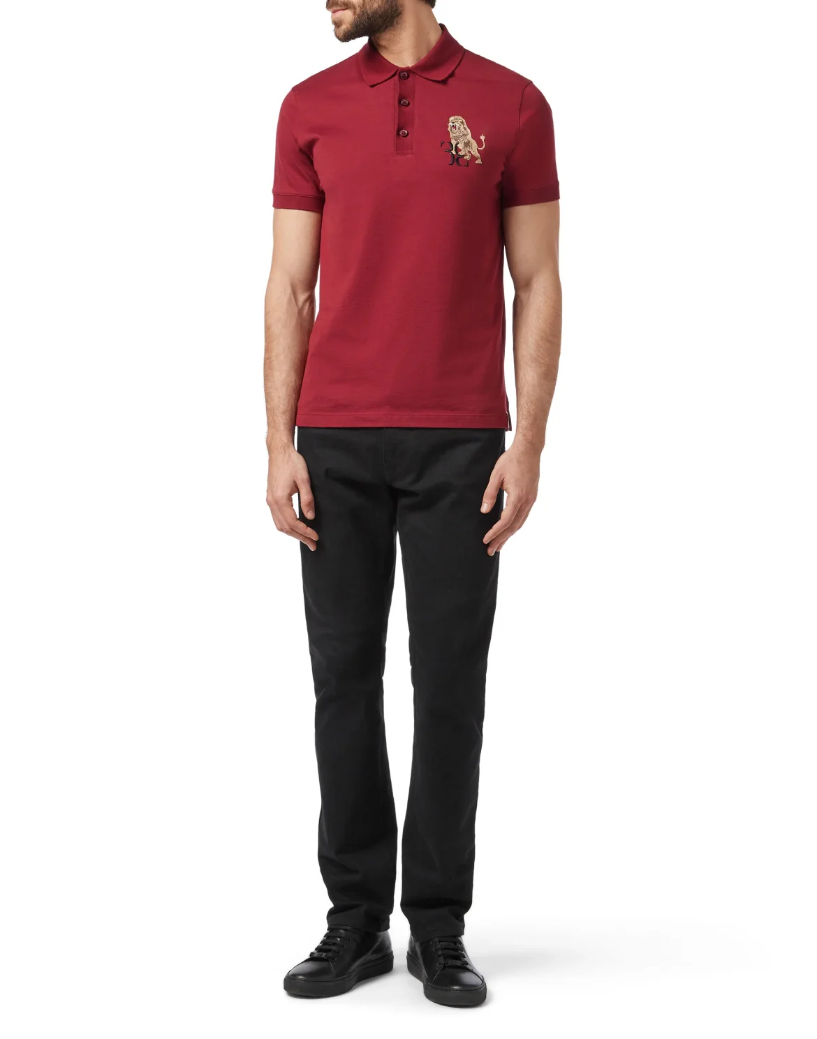 Polo shirt SS Lion, цвет: Красный