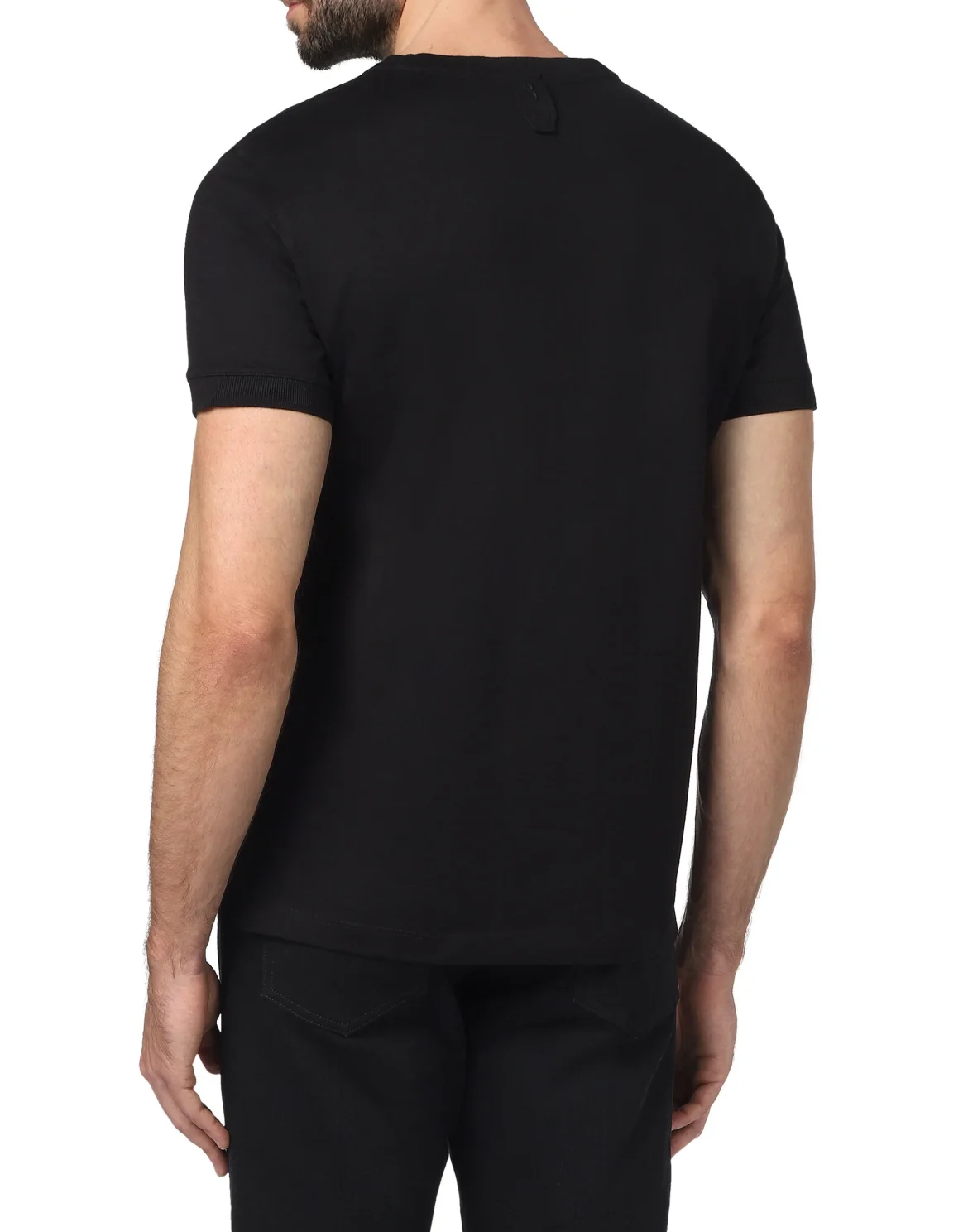 T-shirt Round Neck SS Lion, цвет: Черный