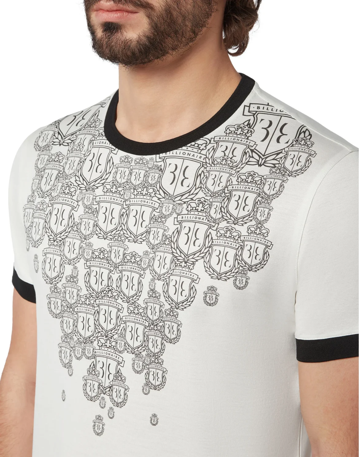 T-shirt Round Neck SS Crest, цвет: Белый