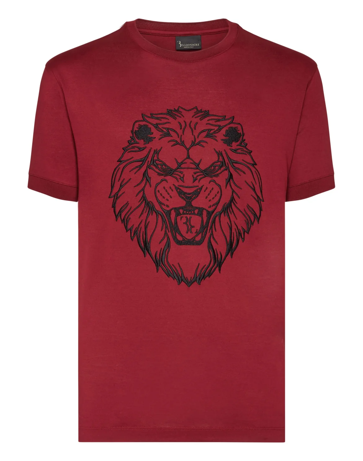 T-shirt Round Neck SS Lion, цвет: Красный