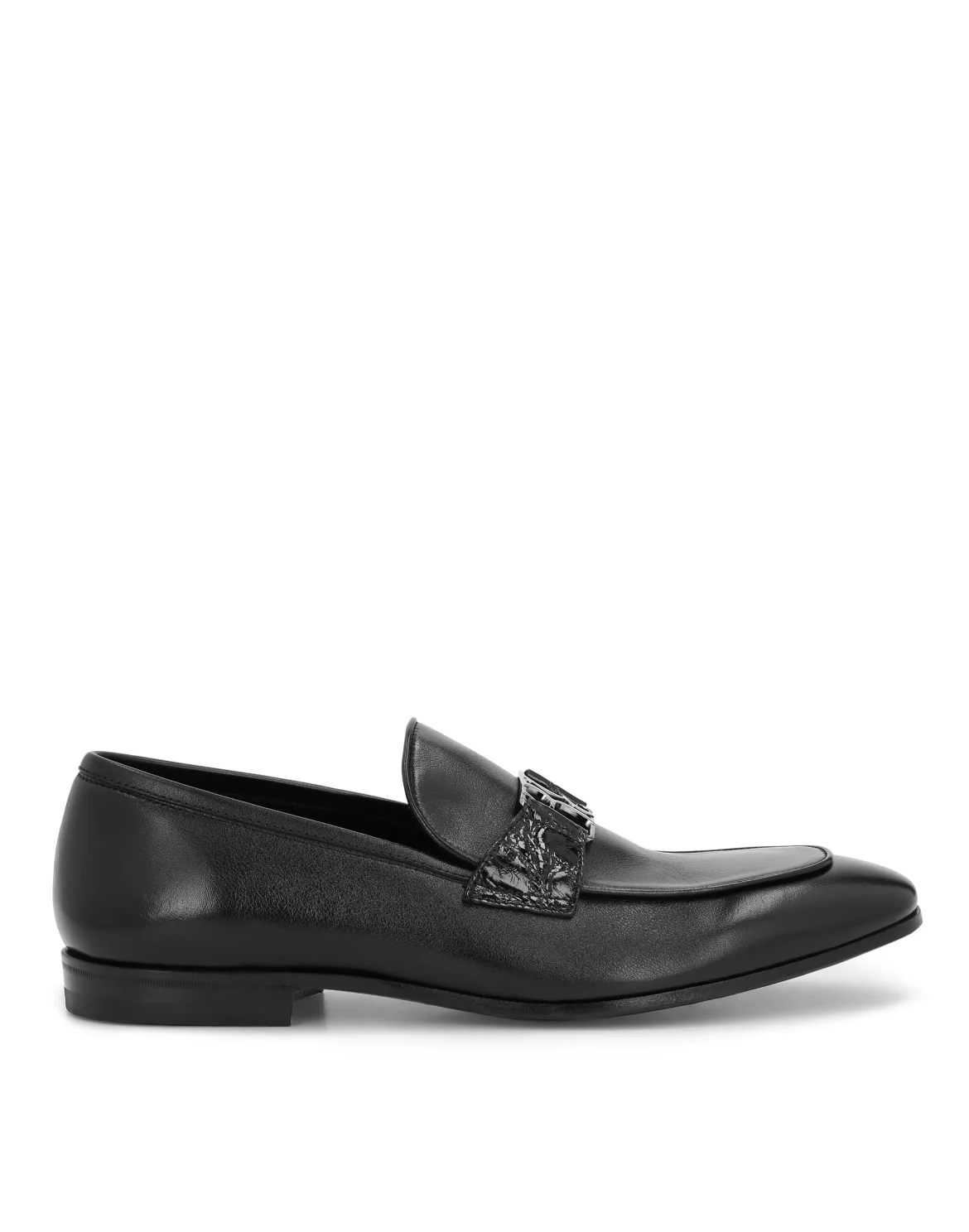 Moccasin Double B, цвет: Черный