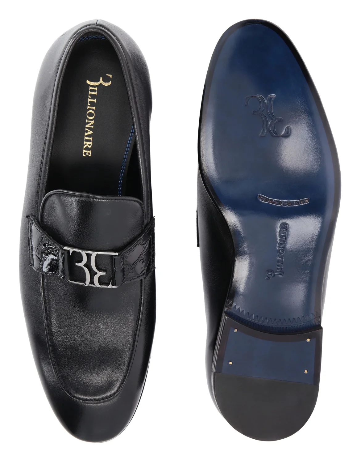 Moccasin Double B, цвет: Черный