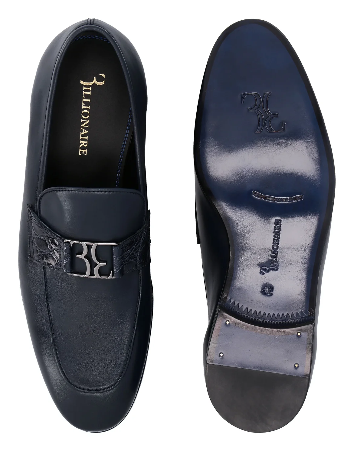 Moccasin Double B, цвет: Синий