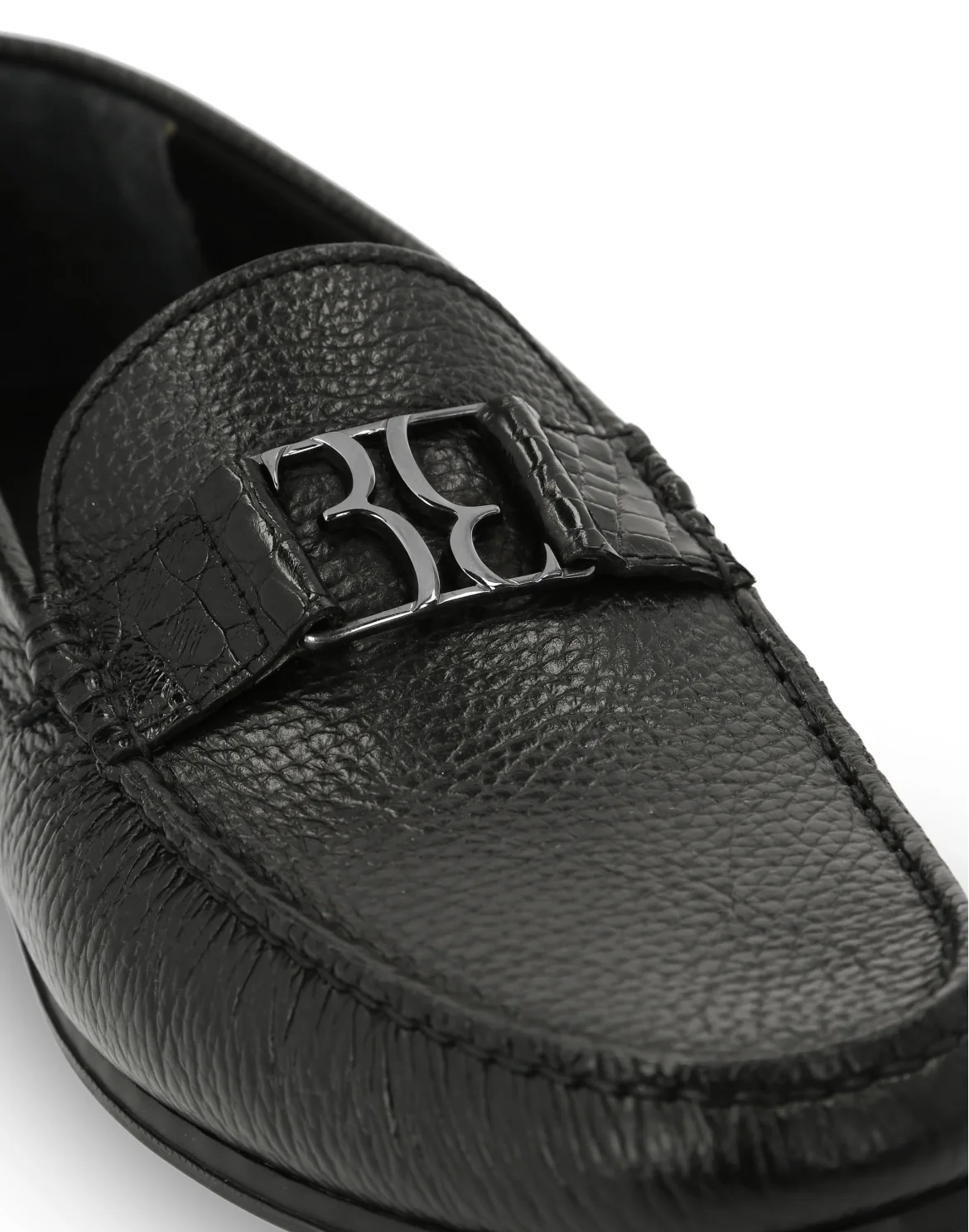 Moccasin Double B, цвет: Черный