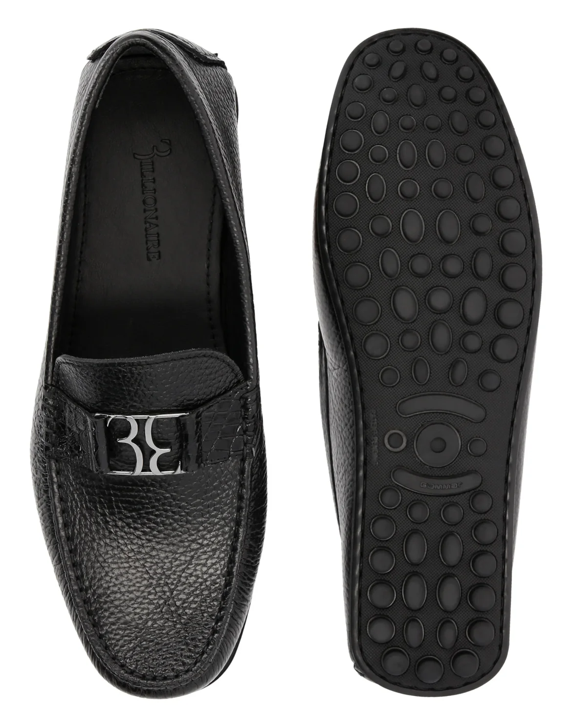 Moccasin Double B, цвет: Черный