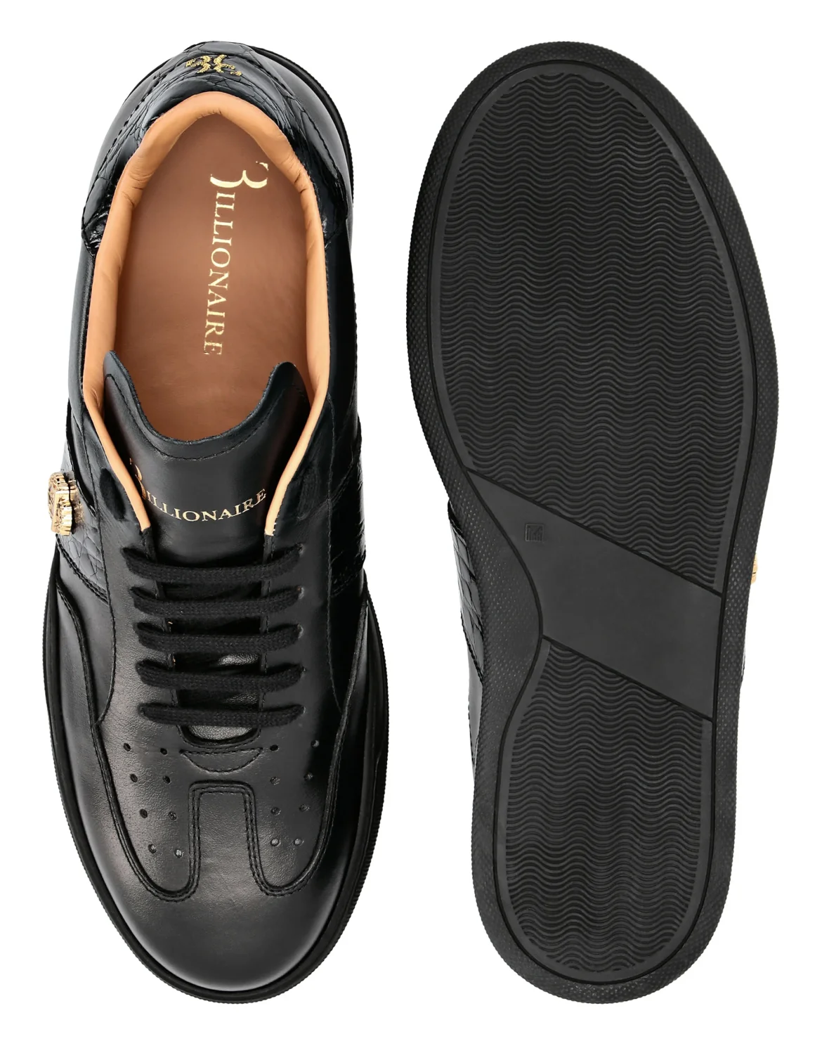 Lo-Top Sneakers Crest, цвет: Черный