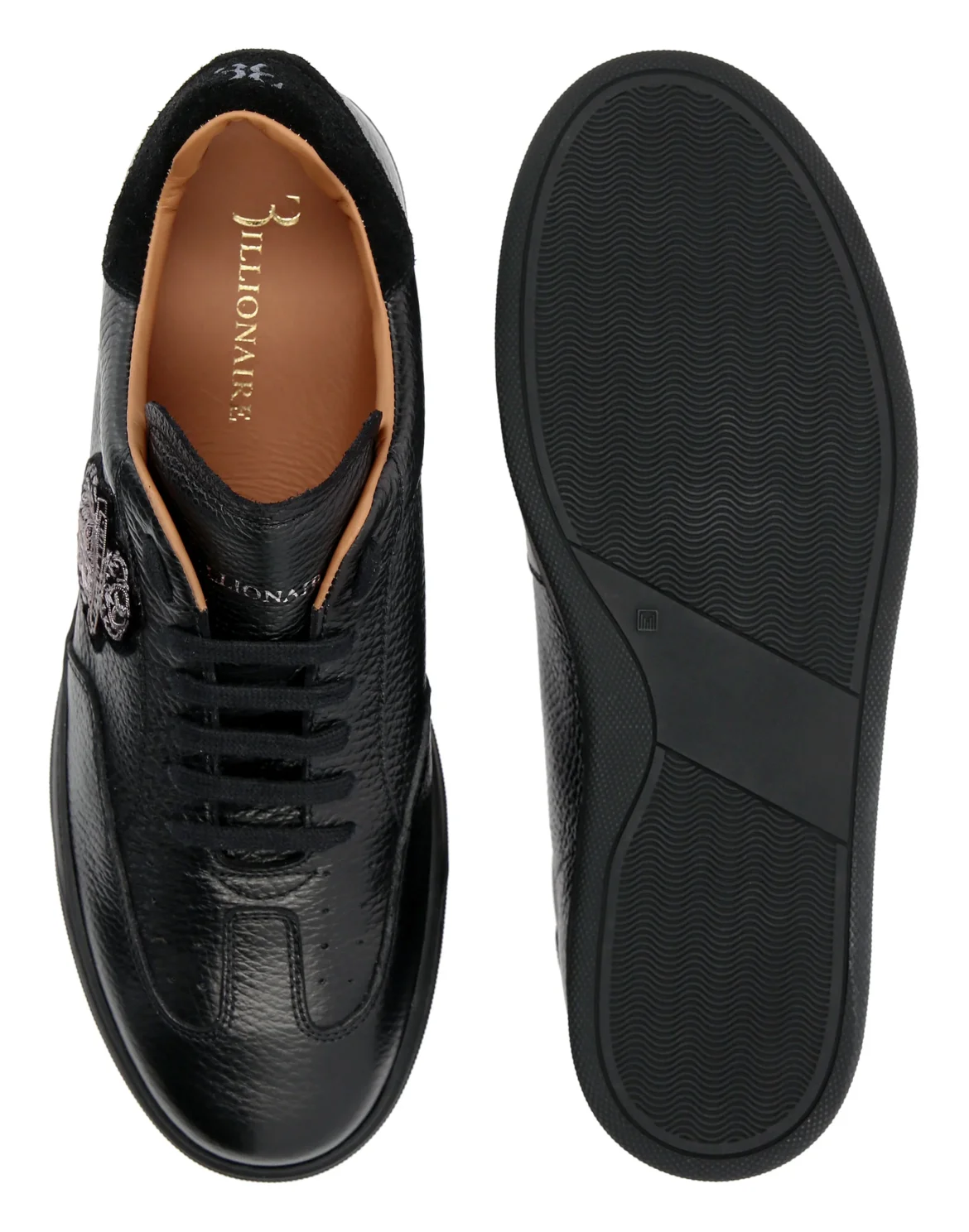 Lo-Top Sneakers Crest, цвет: Черный