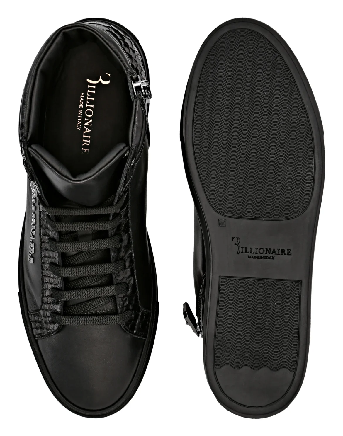 Hi-Top Sneakers Statement, цвет: Черный