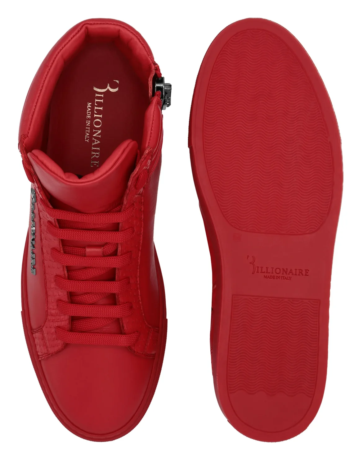 Hi-Top Sneakers Statement, цвет: Красный
