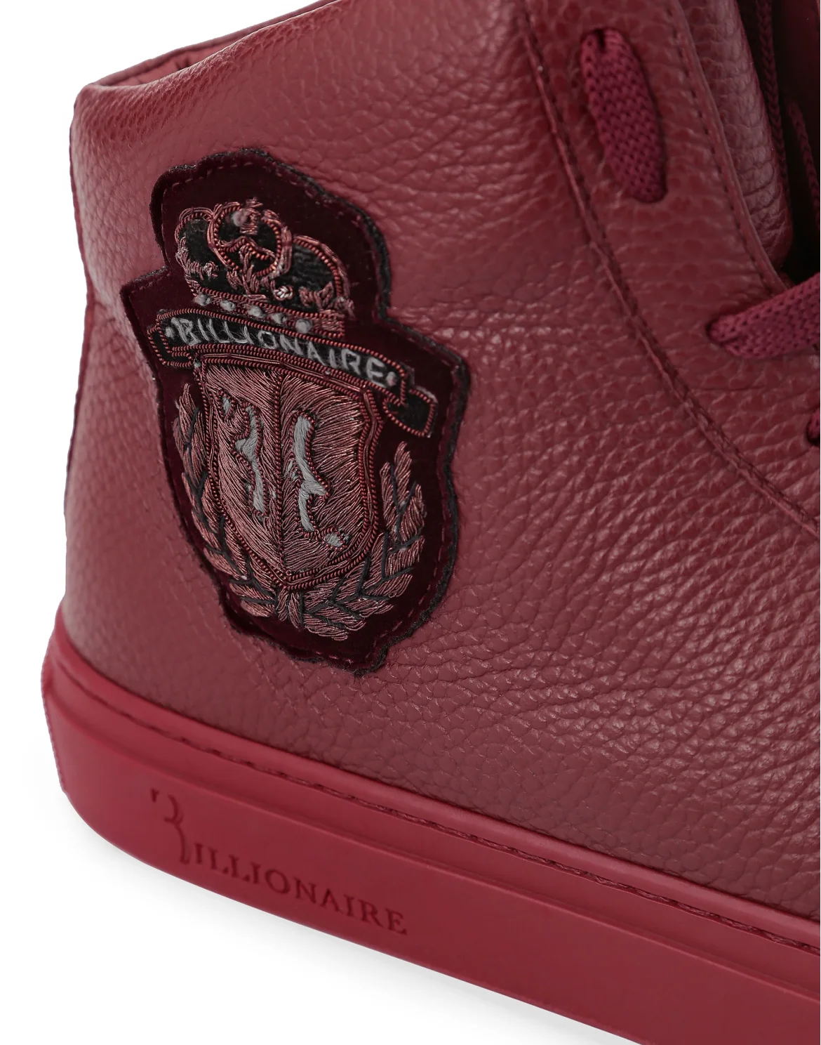 Hi-Top Sneakers Crest, цвет: Красный