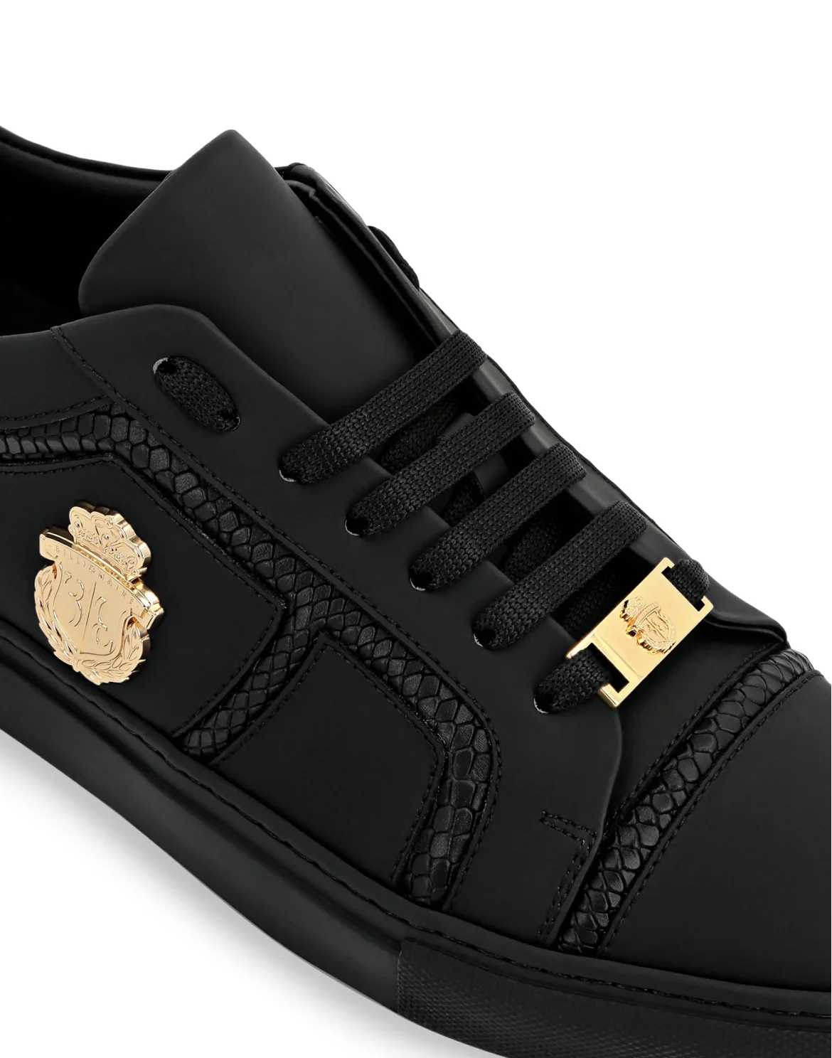 Lo-Top Sneakers Crest, цвет: Черный