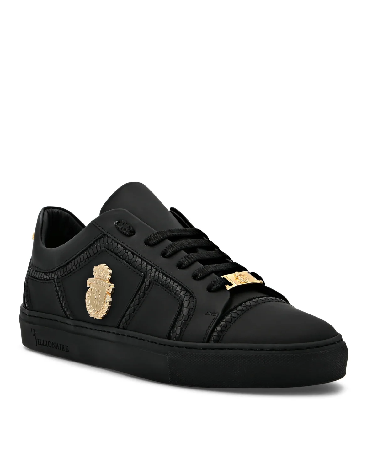 Lo-Top Sneakers Crest, цвет: Черный