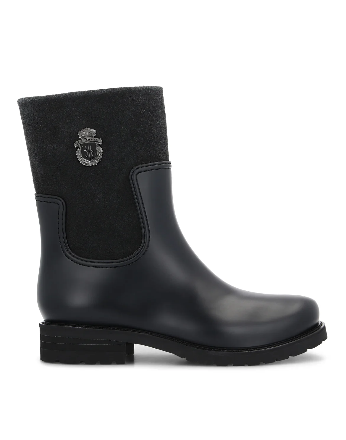 Boots Mid Flat, цвет: Черный