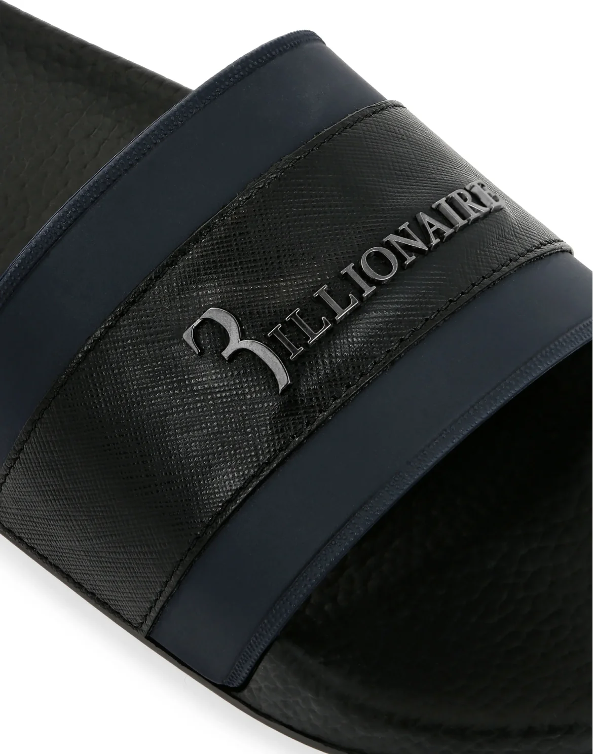 Flat gummy sandals, цвет: Синий