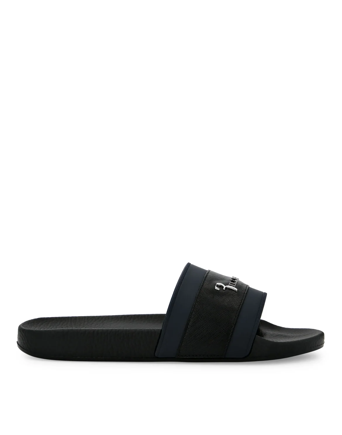 Flat gummy sandals, цвет: Синий