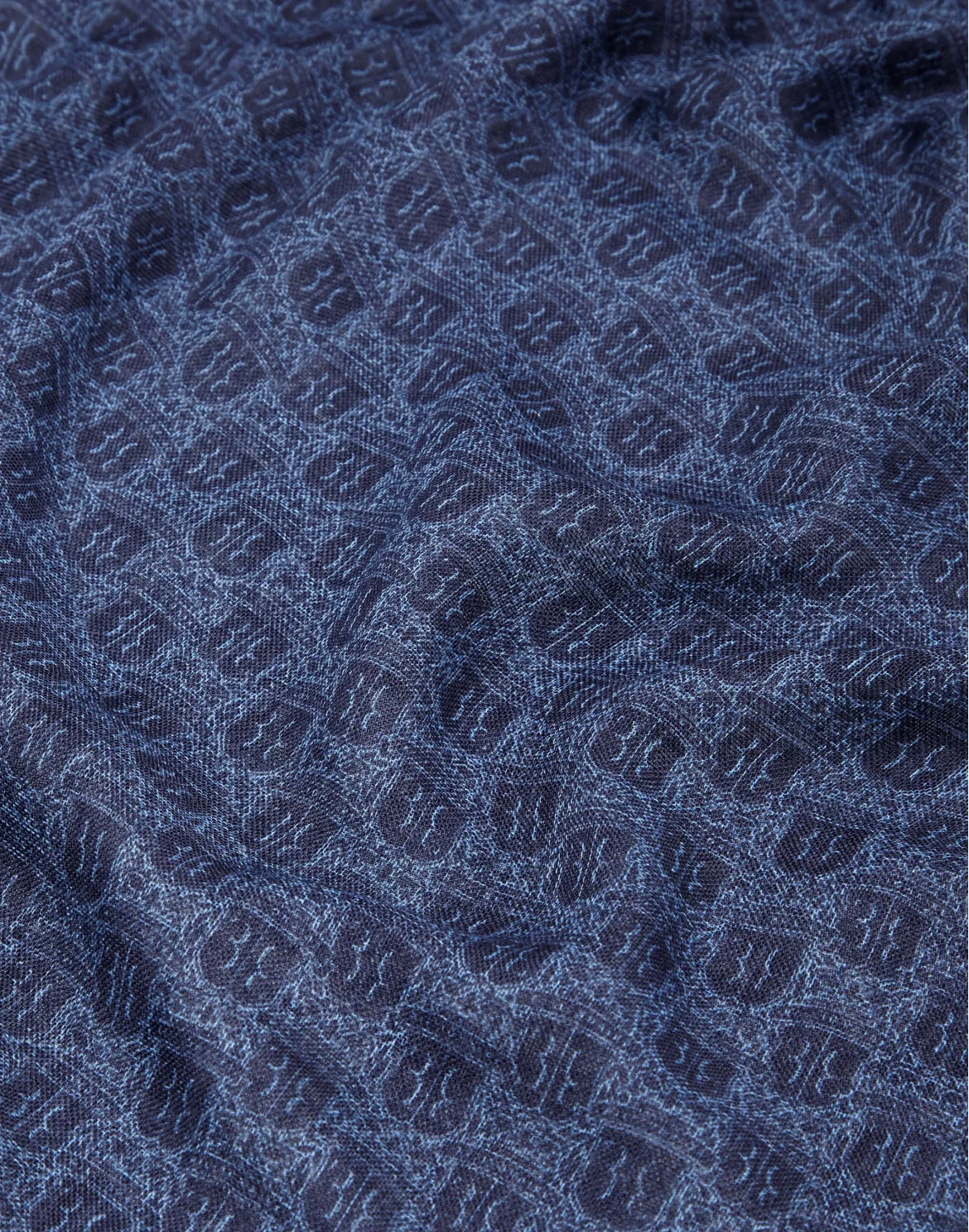 Long Scarf  Crest, цвет: Синий