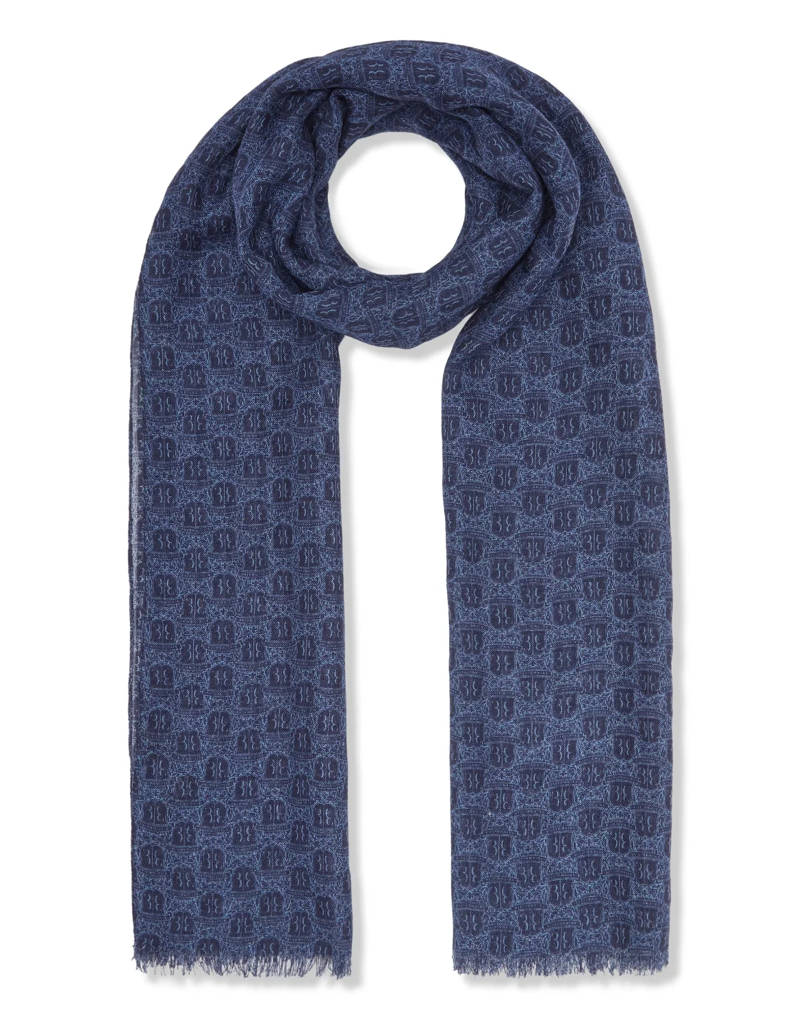 Long Scarf  Crest, цвет: Синий